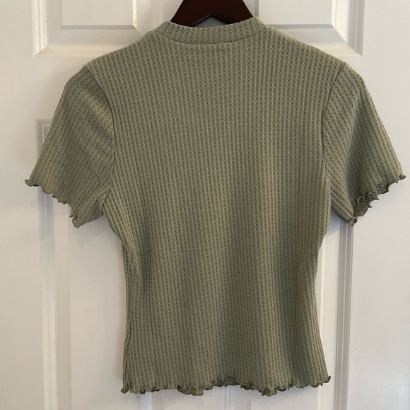 Paper Crane Waffle Knit Tee - NWT - Size Medium - Picture 9 of 10
